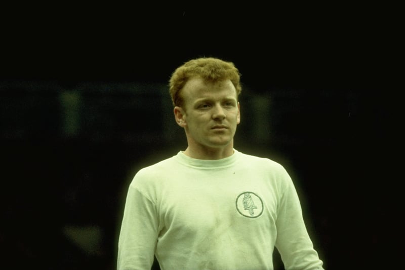 The midfielder played an incredible 773 appearances for Leeds and was a key part of Revie’s side. Also netted 115 goals. 