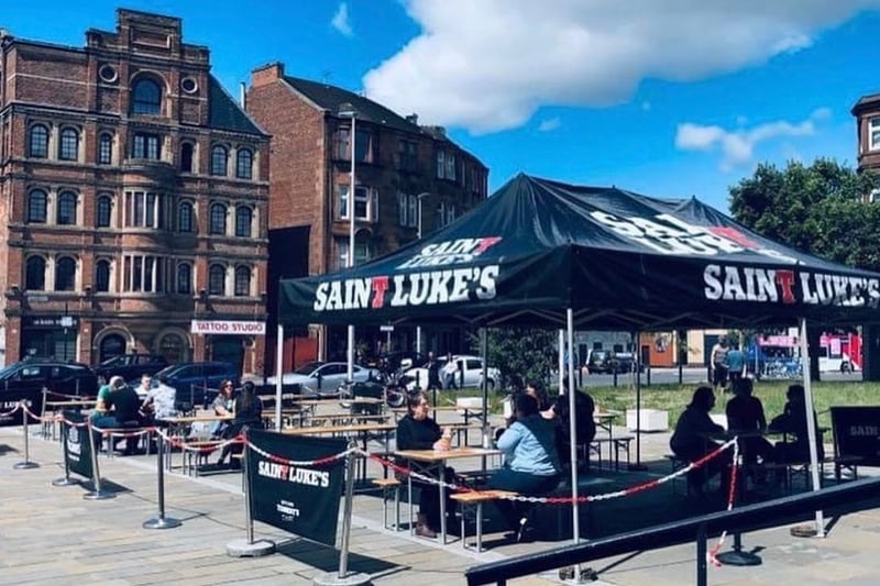 There’s the outdoor bar in front of the venue with a view of the action at The Barras, then our own favourite - the outdoor area alongside The Winged Ox bar. See also their sister bar, The Amsterdam in the Merchant City. 