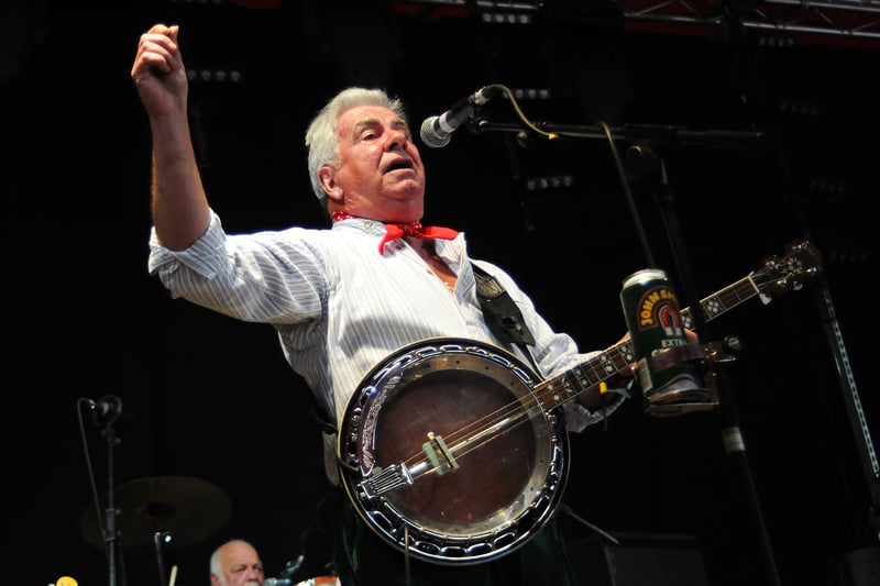 Pete Budd has fronted The Wurzels since 1974 having originally joined as a guitarist and banjo player. He was born in Brislington and raised in Keynsham where his first job was at Fry’s Chocolate Factory. He’s pictured here playing at Glastonbury Festival in 2018.