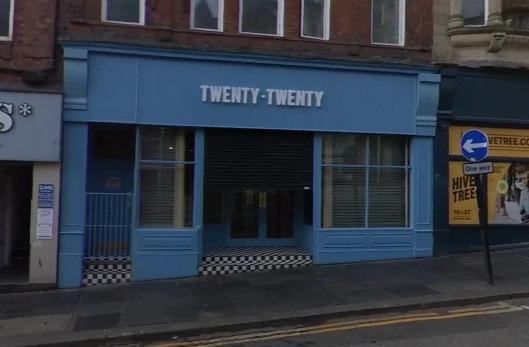 Bar and restaurant Twenty Twenty located in the Bigg Market, which is known for its bottomless brunches, has a high Google rating of 4.8 stars.