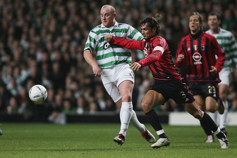 The Italian fullback is considered to be one of the finest defenders to have ever played the game. He captained his side to two 0-0 draws at Celtic Park. 