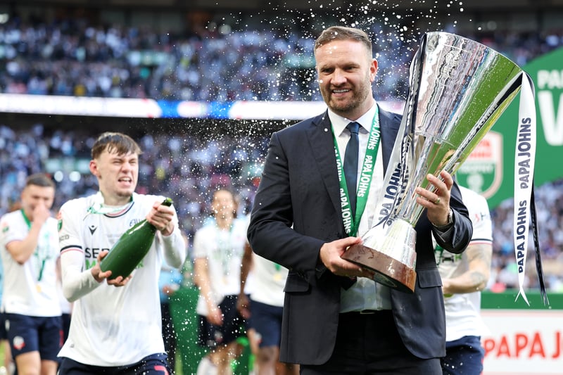 Evatt just won the Papa John’s Trophy with Bolton Wanderers and is also on course to reach the League One play-offs. It would take a lot for the former defender to leave his current club, especially if they are promoted.