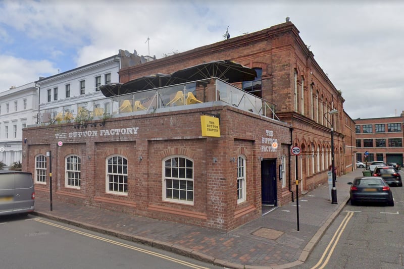 Located on Frederick Street, the Button Factory is a renovated Victorian factory home to venues offering coffees and robata grills. From live music to live grills - you will find everything here. (Photo - Google Maps)