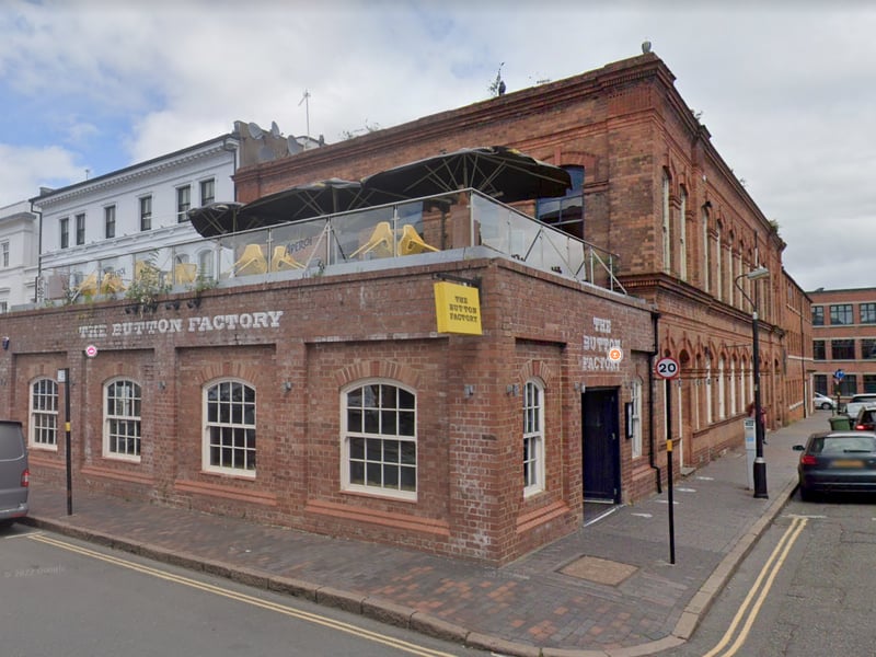 Located on Frederick Street, the Button Factory is a renovated Victorian factory home to venues offering coffees and robata grills. From live music to live grills - you will find everything here. (Photo - Google Maps)