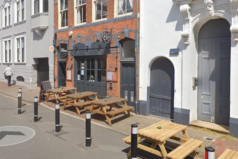 You will find all forms of craft beer at this pub - which covers three floors of a nineteenth century building. It was built as a jewellery workshop before becoming a badge factory and then 1000 Trades pub. (Photo - Google Maps)