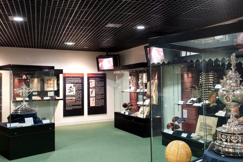 Situated within Hampden Park, the Scottish Football Museum holds a number of pieces of footballing memorabilia from across the decades. 