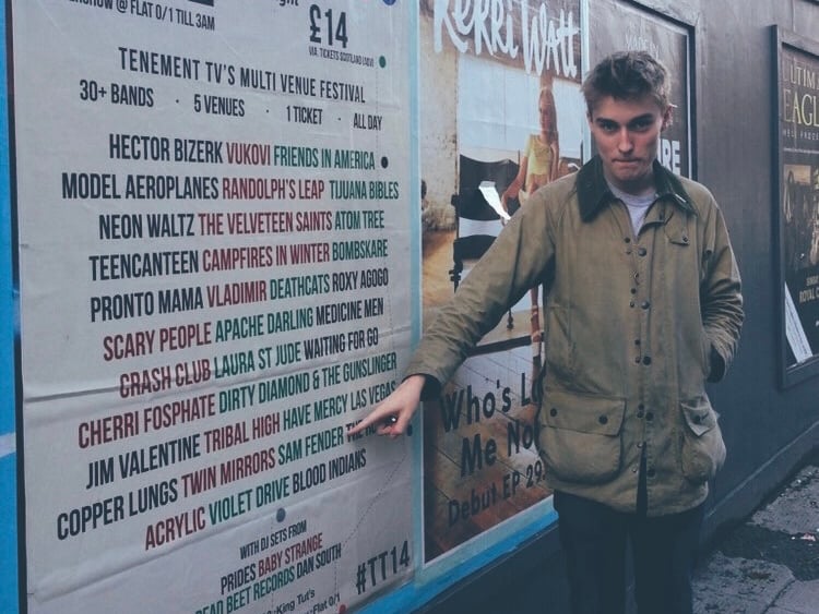 In 2014, Sam was just another 20-year-old singer with an acoustic guitar, on the lower deck of the bill for Tenement Trail that year. Recalling Fender playing the festival, founder Chae Houston said: "That’s him just on Sauchiehall Street pointing to his name. At that time he was a really hard worker, he would grab his guitar and he’d be up and down the country playing shows. You could tell he was going to go on to do good things."
