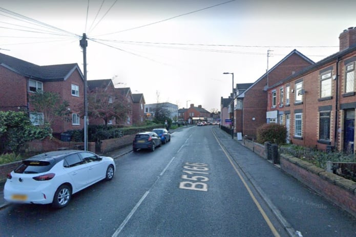 In Northenden buyers paid, on average, £285,000 for a house in the year ending September 2022. Photo: Google Maps