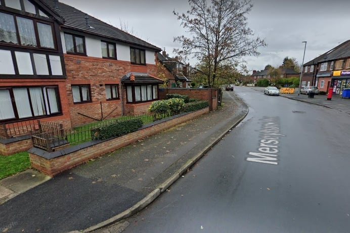 In the Merseybank and Barlow Moor neighbourhood the average price paid for a house was £275,000. Photo: Google Maps
