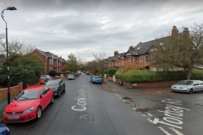 Chorlton South was the most expensive neighbourhood for house purchasing in Manchester in the year up to September 2022, with the average price paid being £404,000. Photo: Google Maps
