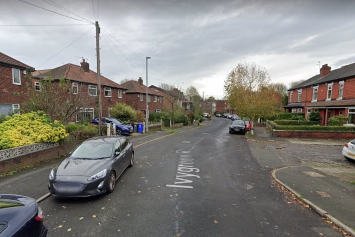 In Beech Road and Chorlton Meadows, Manchester’s second priciest neighbourhood, housebuyers paid on average £385,000 for a home. Photo; Google Maps