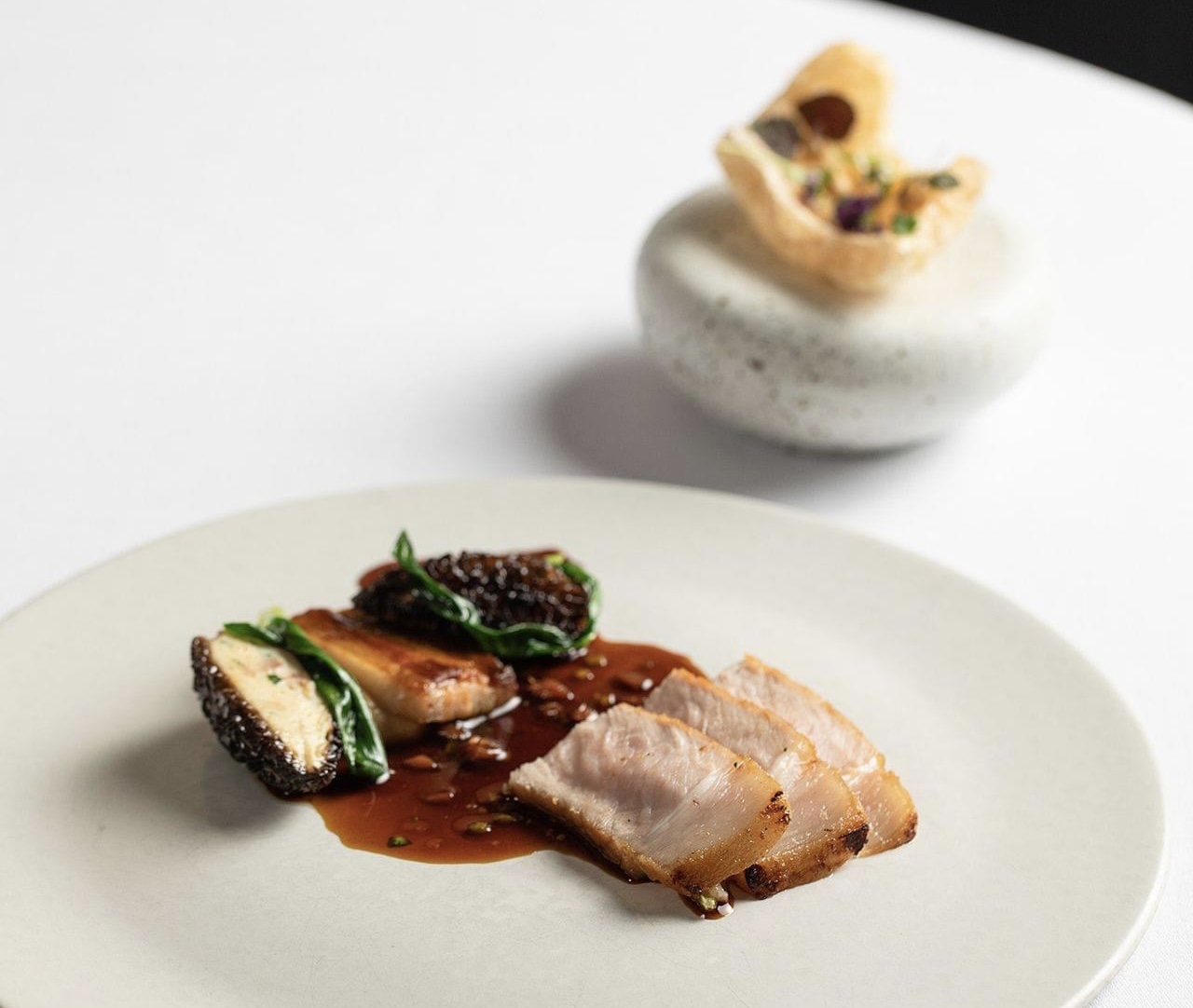 Rating: Exceptional. “The overall atmosphere is calm and unhurried. The contented buzz of generously spaced diners, punctuated by the rhythmic responses of the well-drilled brigade in the open kitchen creating a pleasing sense of harmony and purpose.”