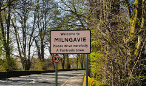 The one that always makes people struggle is Milngavie which is a suburb of Glasgow. The town is pronounced Mill-guy. 