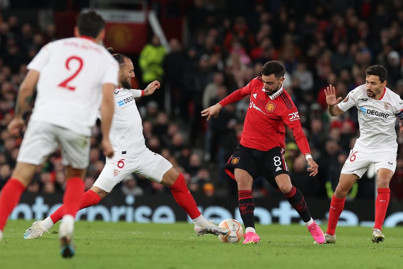 Was excellent in the first 30 minutes but had less of an impact as the game went on. The no.8 picked up a booking which will rule him out of the second leg, and it seemed to be on Fernandes’ mind.