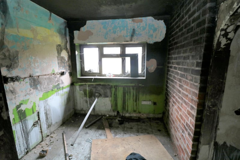 The property is the ultimate fixer upper and in need of plenty of work whoever purchases it. Picture: Auction House Birmingham / SWNS