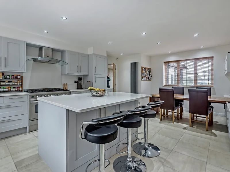 Modern fitted kitchen
