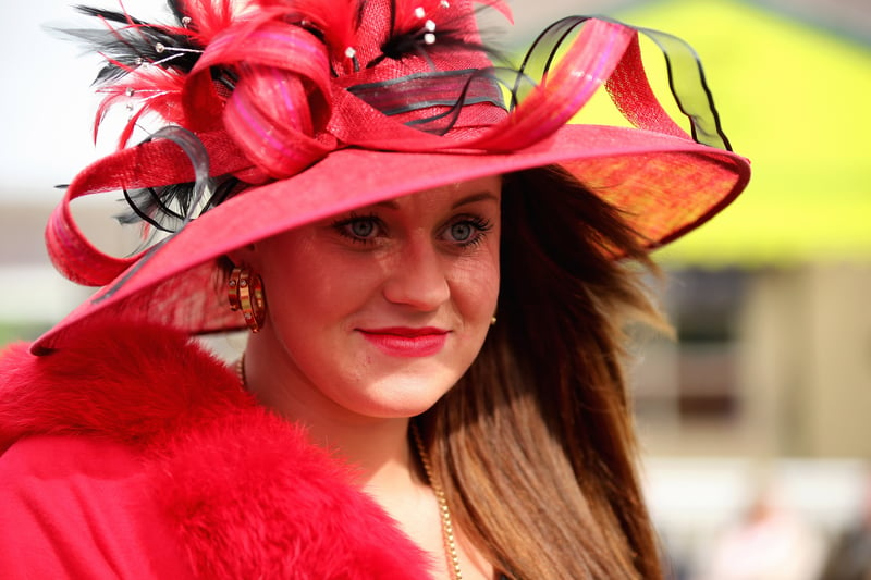 The sun came out to play on Ladies Day in 2014.
