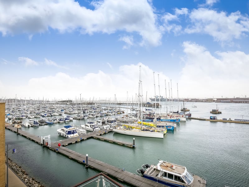 Gosport Marina is on the doorstep
