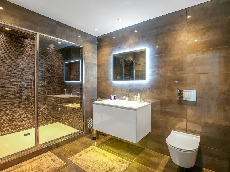 Modern shower room