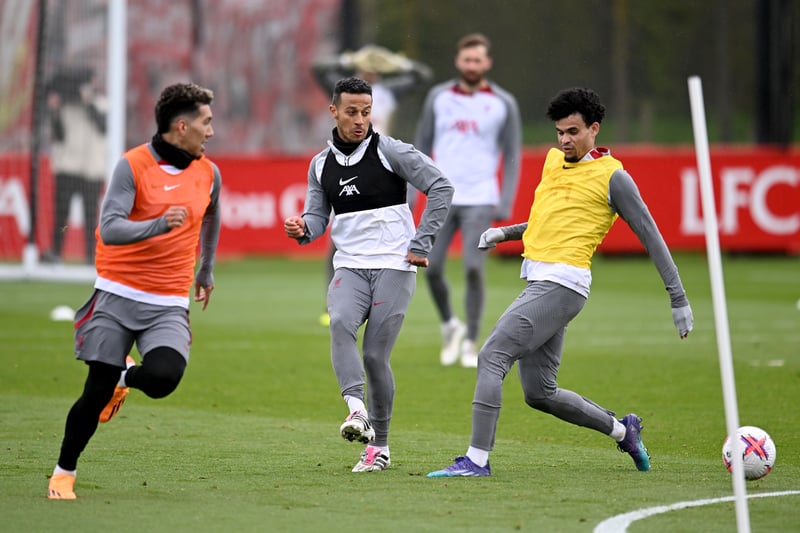 Came back from a two-month lay-off against Arsenal and Klopp confirmed Thiago is in contention to start. Most agree he’s Liverpool’s best midfield option. 