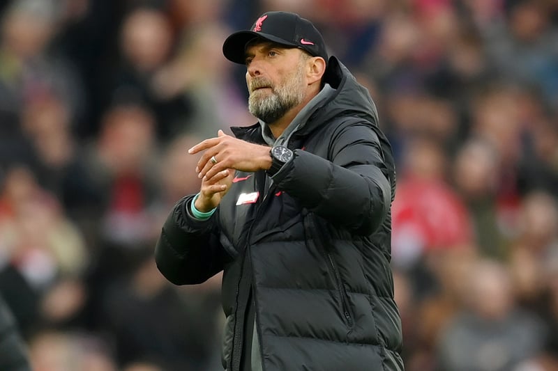 Liverpool manager Jurgen Klopp. Picture:  Shaun Botterill/Getty Images