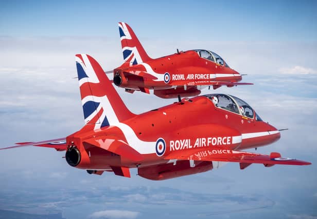 Red Arrows training in Croatia