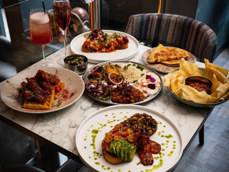 One of the city’s newest spots for Indian food was recently visited by Priscilla Presley. They serve a wide range of pakora’s as well as small plates.
