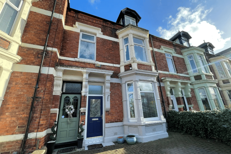 The outside of the property at Mowbray Road, South Shields