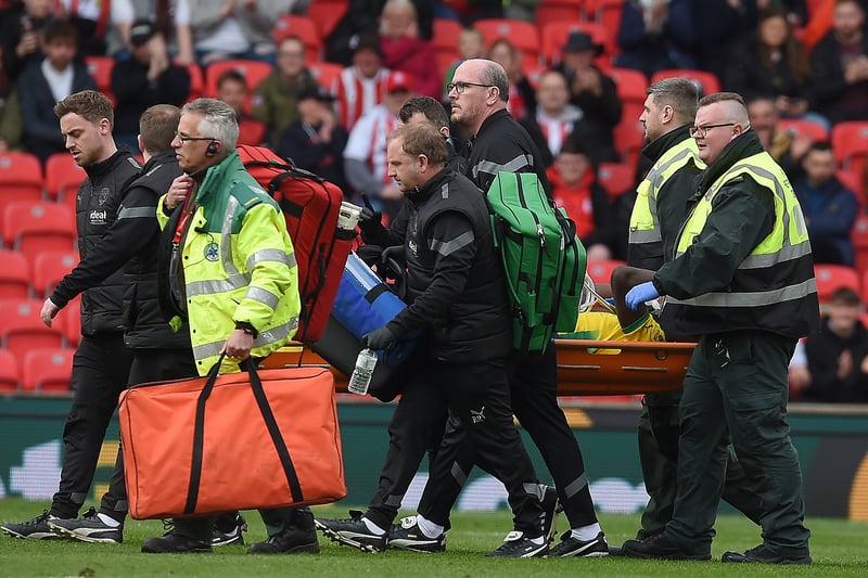 Dike was stretchered off at Stoke City in April 2023. It was found to be an Achilles problem. 

Expected return date: January. Fixture TBC