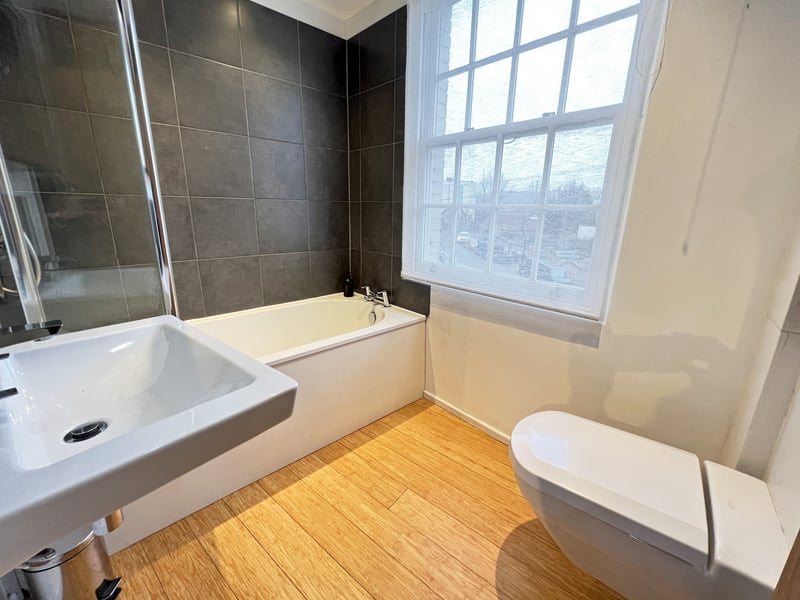 Modern bathroom inside the property