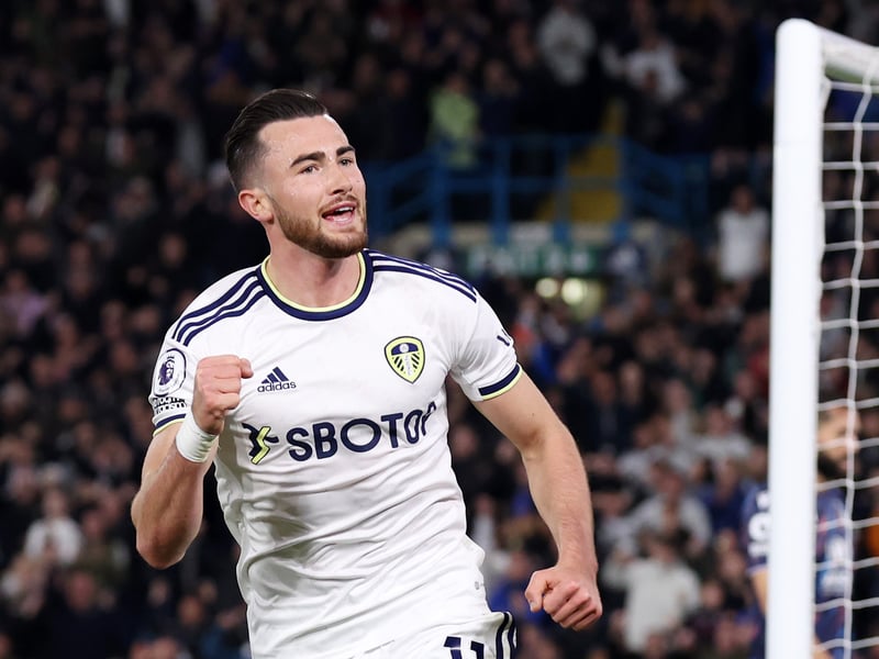 After a very successful ongoing loan agreement with Manchester City, Leeds finally signed Jack Harrison on a permanent deal in 2021. He has clocked almost 200 appearances for the Whites and more than 60 goalscoring contributions.