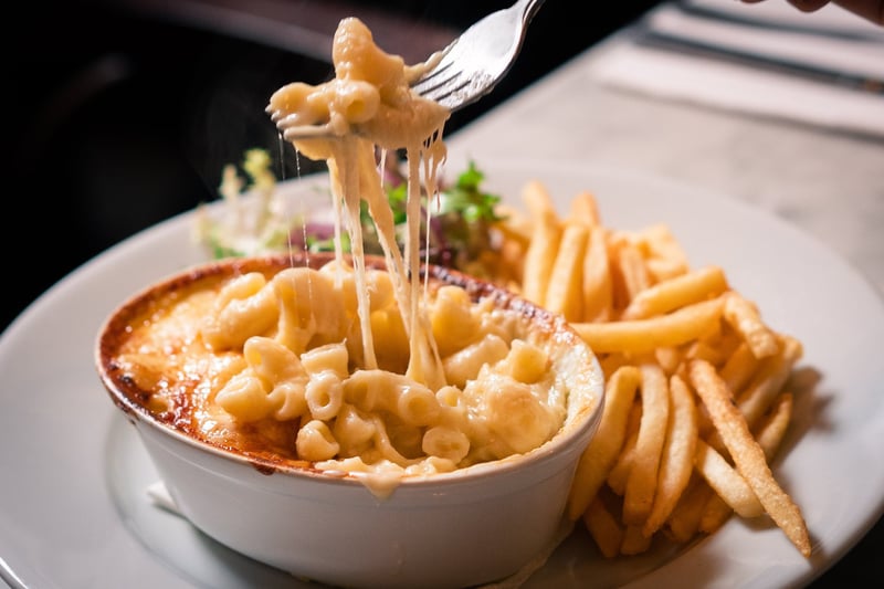 Nothing quite beats a hearty bowl of mac and cheese at Sloans with it only being a short walk away from St Enoch subway station. 108 Argyle St, Glasgow G2 8BG. 