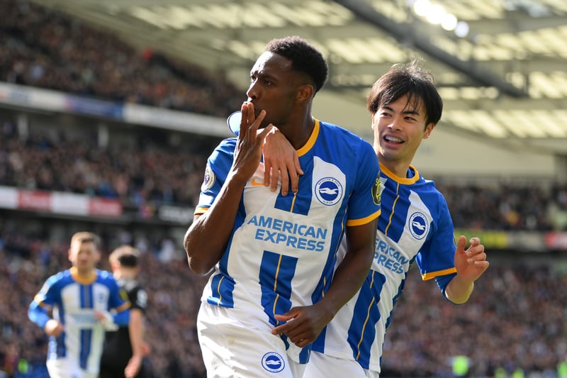 Brighton & Hove Albion could finish between 1st and 16th at the end of the season