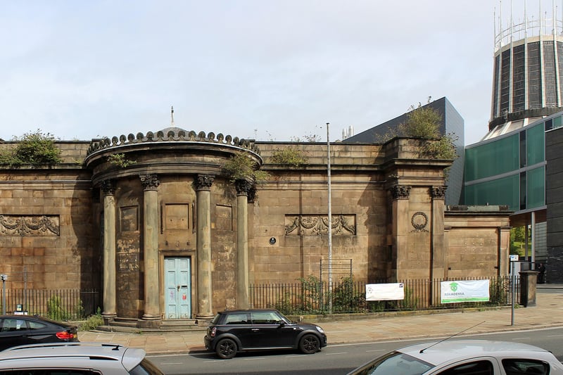 Known as 'the Irish Centre' by locals, The Wellington Rooms was built as a private assembly room for the Wellington Club in 1815 and later used as an Irish club. It faces severe dry rot, which continues to be monitored. The local authority set up a steering group, which commissioned a condition survey and feasibility study to identify an end use. A Historic England grant-aided project addressed the most urgent repairs, but a long term re-use scheme remains elusive and vegetation continues to grow on the building.