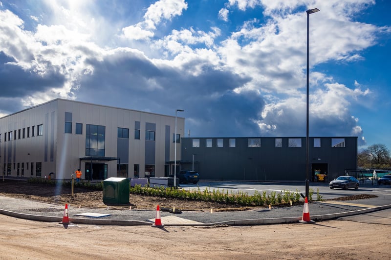 Located at the new West Longbridge regeneration site, the 36,000 sq. ft hospital, named after the patron saint of veterinarians, is owned by IVC Evidensia. (Image credit St Modwen Properties)