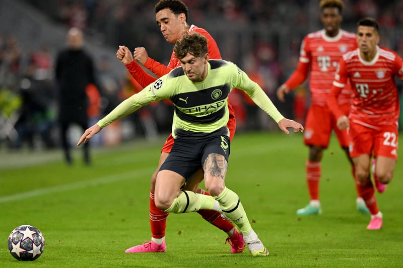 Found it tough against Bayern’s rapid attackers and Stones had to drop into defence more often than he likes. But, like a few City players, the Yorkshireman improved after the break.
