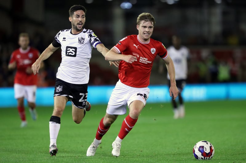 Connell is a defensive midfielder but has two goals this season as well as eight assists. He only joined Barnsley last summer and is under contract until 2025. He had a lot of hype around him at Celtic, but has settled in quickly at Oakwell.