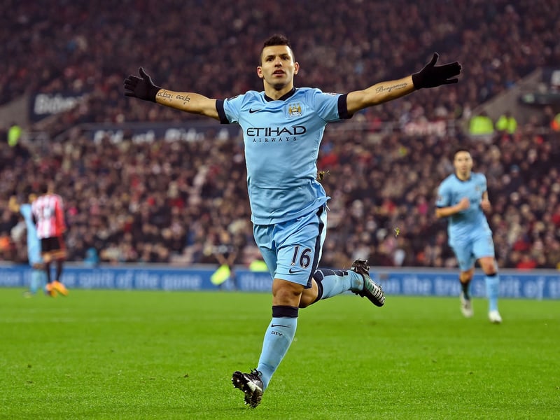 The former Man City star scored 26 goals in 33 games as the club finished second in the Premier League.