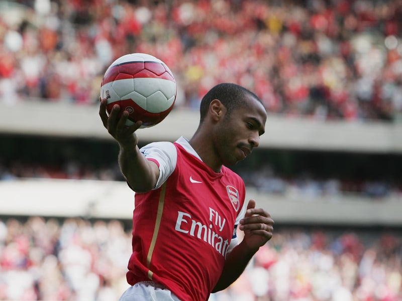 The Arsenal legend won four Premier League Golden Boots, and enjoyed a fine season in 2005-06 with 27 goals.