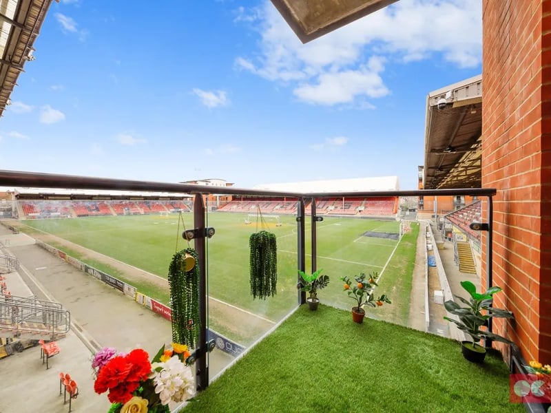 Two-bed apartment with views of Leyton Orient FC, Leyton, £350,000