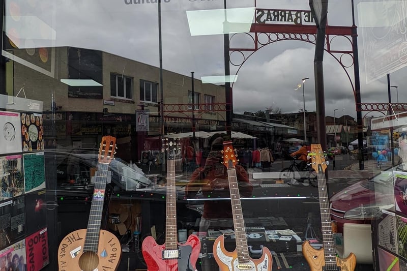 If you are into punk music, look no further than Blitzkrieg Shop on London Road. You'll also be able to pick up a guitar in here if you wish. 