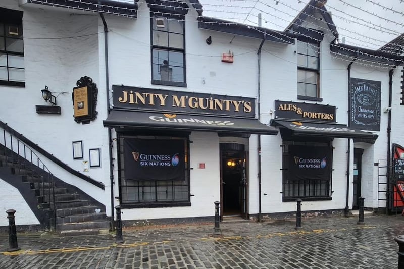 Down on Ashton Lane you can watch the Rugby over a Guinness at Jinty's. We might just need the luck of the Irish if we want to get anywhere in the Six Nations this year.