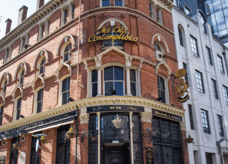 This spacious Edwardian corner pub has real character, and is revered for its range of real ales and its quality pub food. The pub was built in 1880 and renamed in 1953 in memory of a group of the First World War British Expeditionary Force who met regularly at the pub.