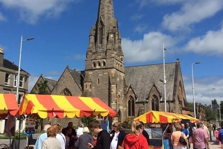 The Helensburgh Market in the Square is held on the second and last Saturday of each month in Colquhoun Square. They showcase the best of seasonal local produce. 