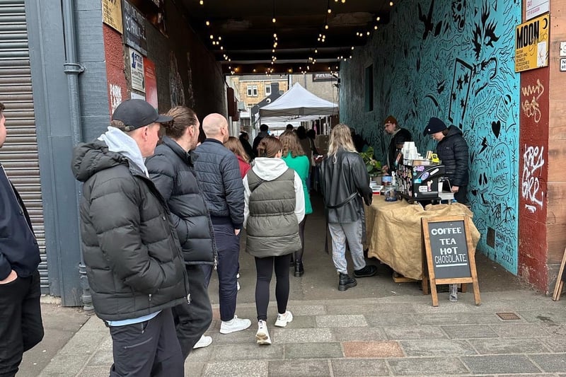 The pop up market in Glasgow’s Southside takes place every first and last Sunday of the month and is between 11am-4pm. 