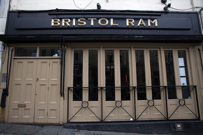 A popular evening haunt with a good selection of beers and live music, the Bristol Ram closed suddenly a couple of years ago.