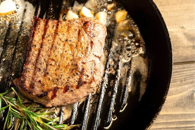 Cast iron is king when it comes to grilling (photo: Molly Gardner)