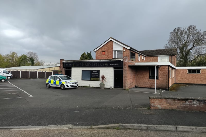 The Harvesters pub in Stockwood, where the stab victim was helped by staff