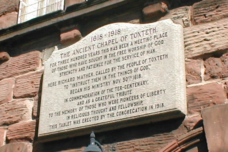 Built in 1618, Toxteth Unitarian Chapel was known as The Ancient Chapel of Toxteth until the 1830s. It still holds Unitarian services every fortnight.