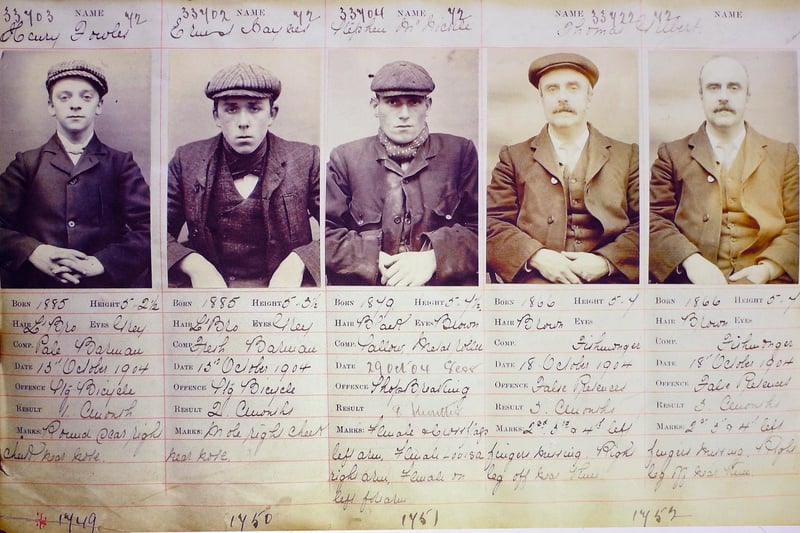 The real life Peaky Blinders gang  were said to be formed in Small Heath and operated in the area. The gang were said to be formed by Thomas Mucklow (pictured second in from the right)
